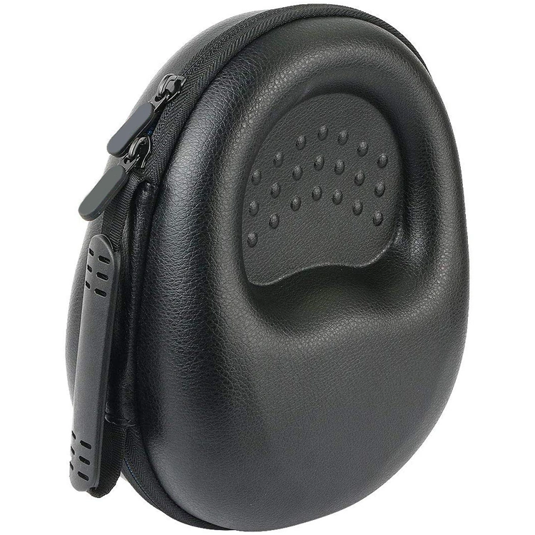 Protective Earphone Headphone Zipper Case EVA, Carrying Protective Earphone Pouch Zipper Headphone Case