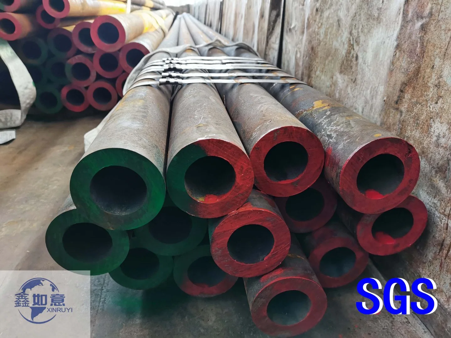 Sch40 API 5L Spiral/Black Iron Round Metallic Carbon Steel Tube/Pipe for Welded/Welding/Seamless/ERW/Mild/Ms