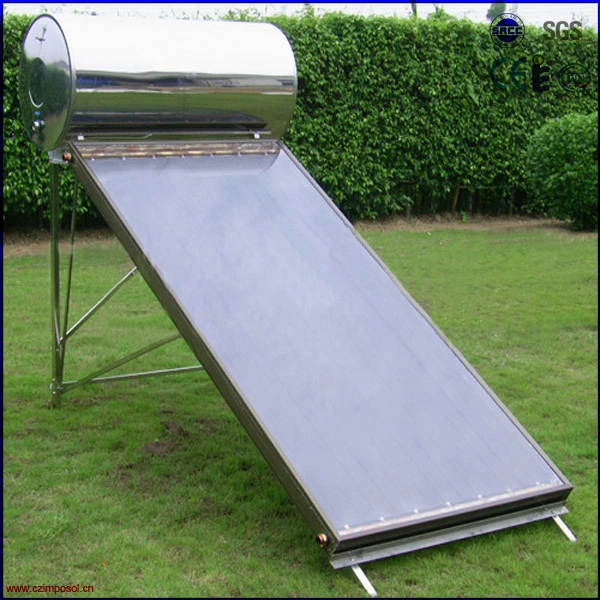 Compact Direct DIY Flat Plate Solar Water Heater