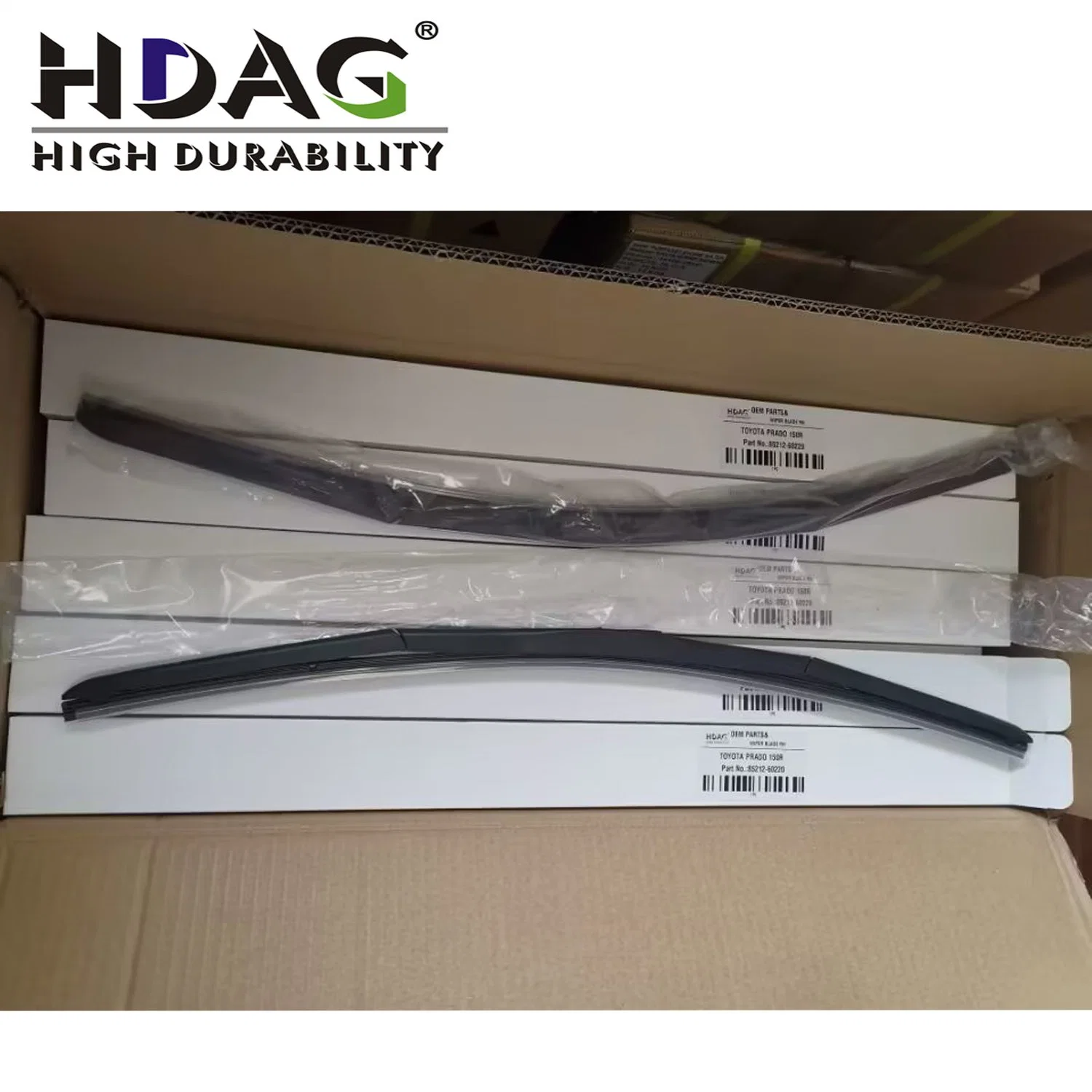 16"18"19"20"22""24"26"Hdag Flat/Soft/Boneless Frame Universal Multi-Type Auto Windows/Windscreen/Windshield Rear Wiper Blades for Toyota Lada Mitsubishi Nissan