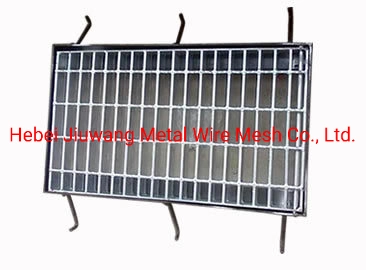 Non-Slip Hot DIP Galvanized Trench Gutter Rain Water Drainage Sewage Cover Grating Ditch Cover Floor Drain Cover