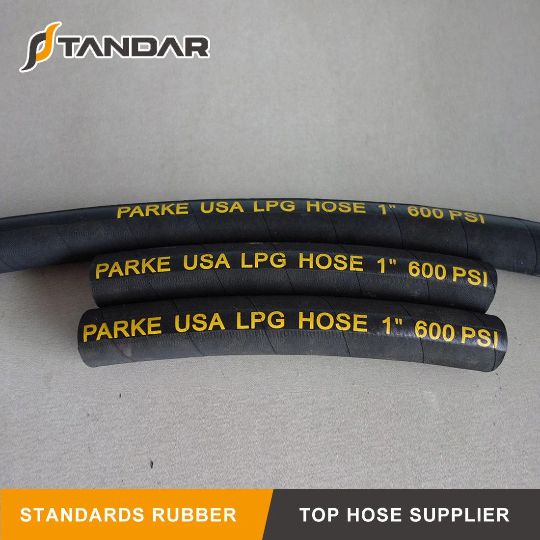 Low Temperature Flexible Rubber Coleman Propane Tank Adapter LPG Gas Flex Hoses and Fittings