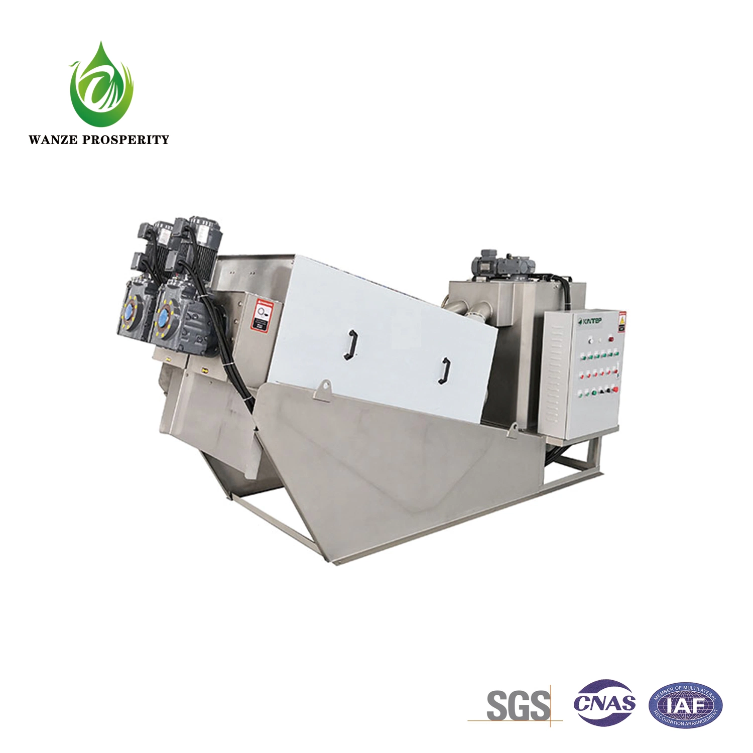 Fully Automatic Spiral Stacked Sludge Dewatering Machine for Livestock Farms and Slaughterhouses