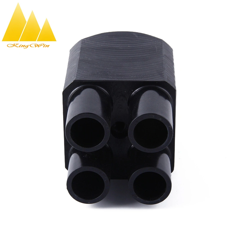 HDPE Polyethylene Fitting PE Geothermal Exchanger Pipe Fittings Double U Head Connector Fittings