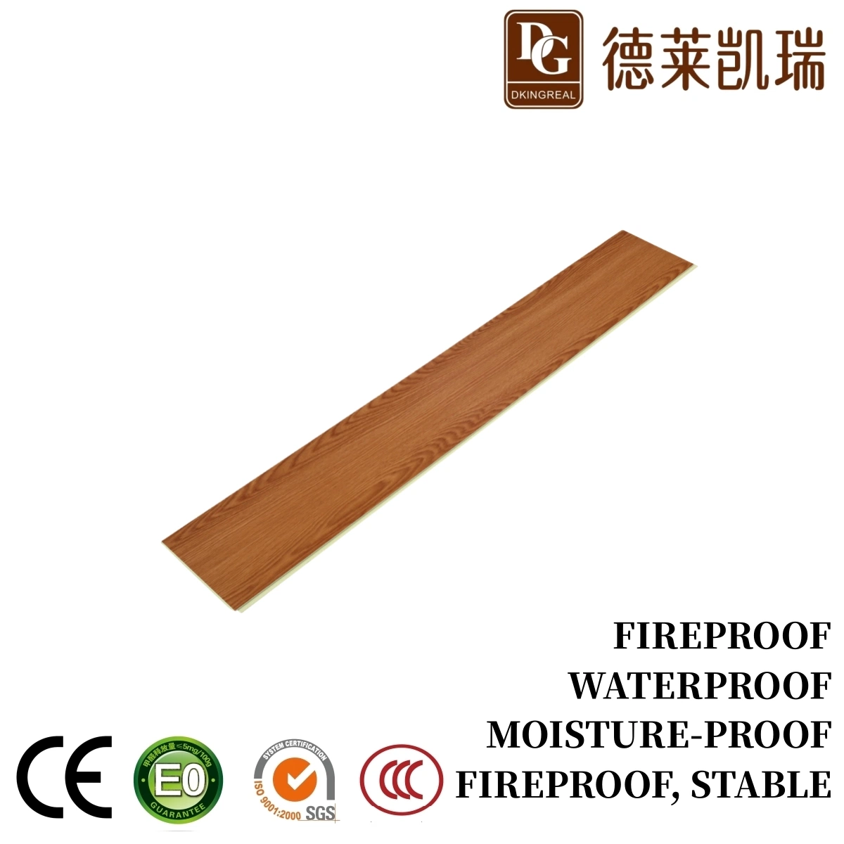 Bamboo Wood Fiber Super Resilient WPC Flooring