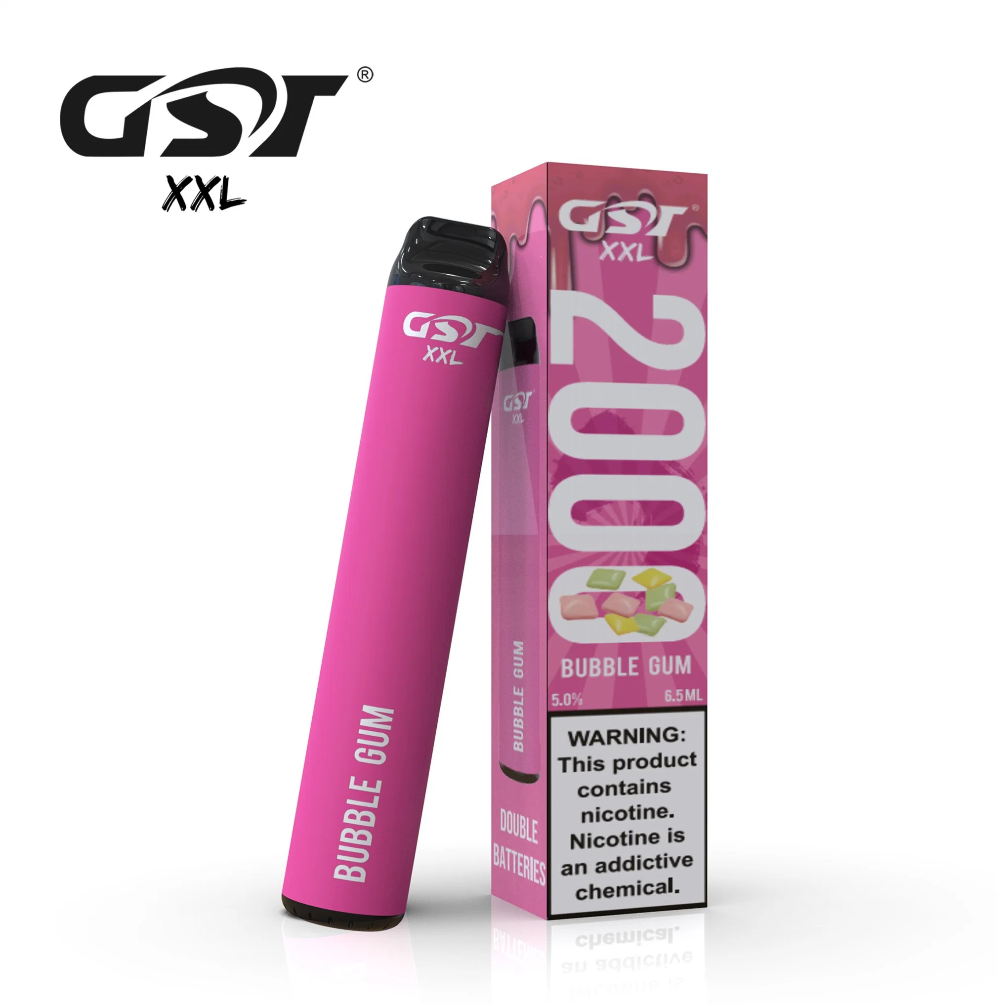 Shenzhen Gst desechables XXL Vape Pen 2000 inhalaciones atractiva que la barra de Puff Puff Glow