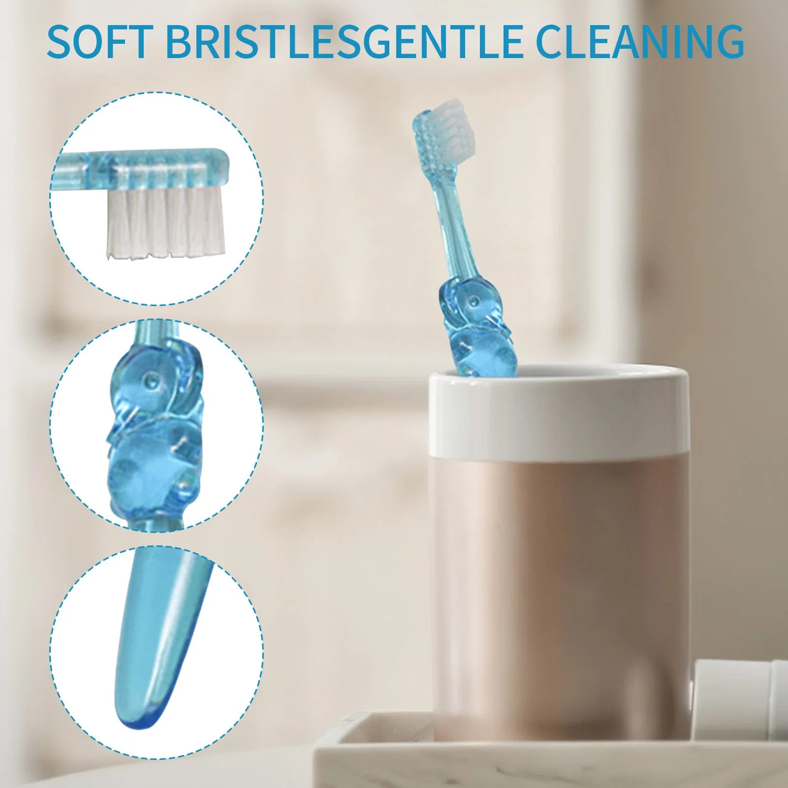 Factory Wholesale/Supplier Price Soft Bristles Toothbrush for Oral Care