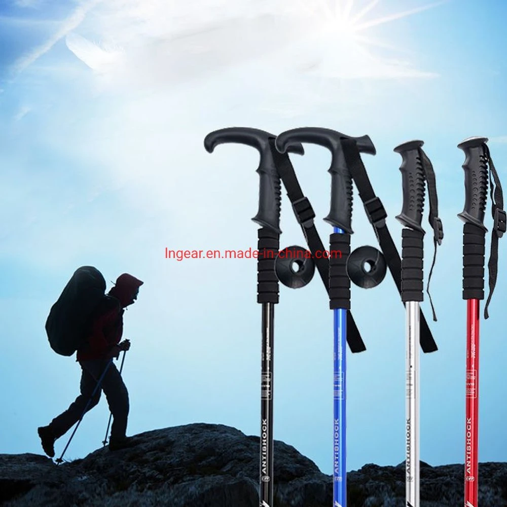 Trekking Pole Walk Stick Climb Cane for Outdoor Camping Protector Cap Tip Cover