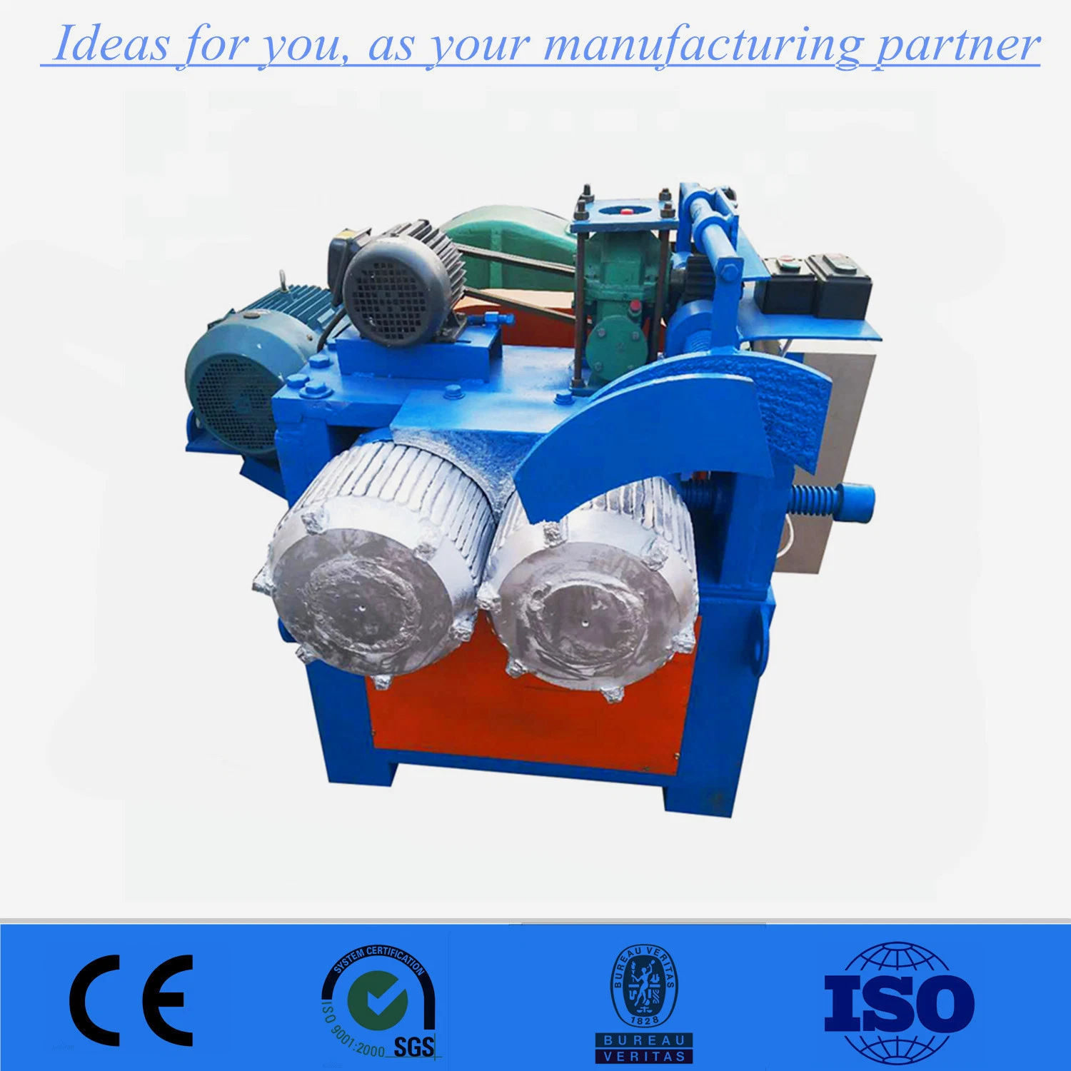 Steel Wire Separator / Tire Cutting Machine / Waste Wire Recycling Plant