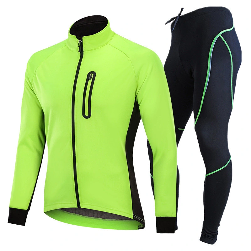 Mountain Bike Clothes Breathable Maillot Ciclismo Road Bike Shirt Top and Pants MTB PRO Cycling Wear Winter Fleece Apparel