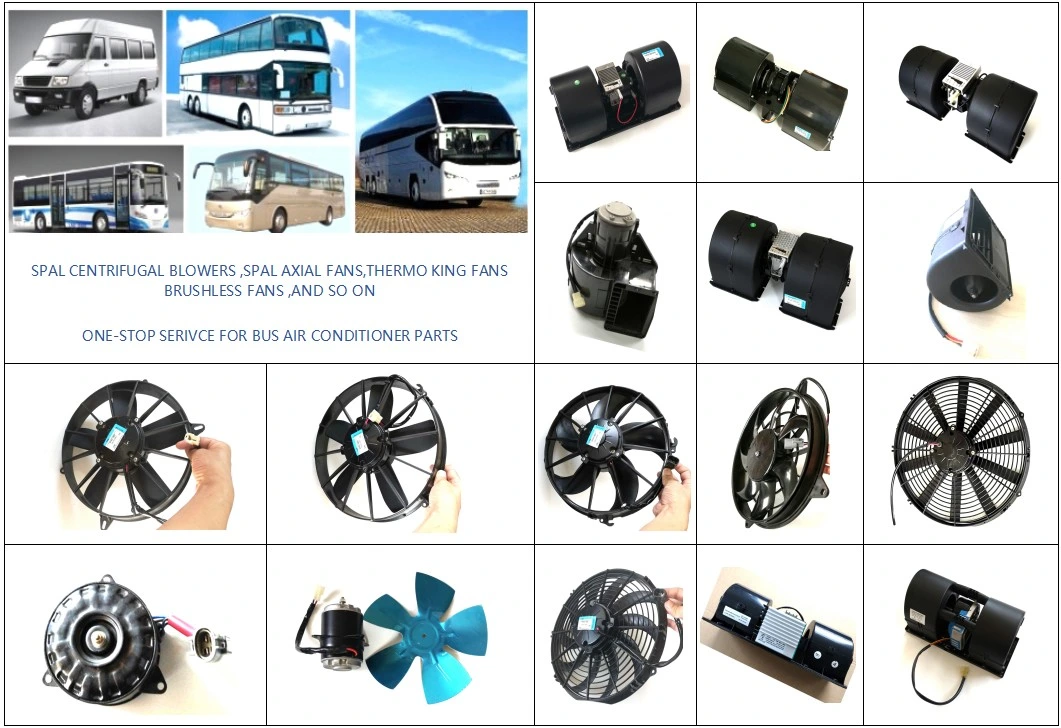 Bus AC Axiallüfter, Verdampfergebläse und Lüftermotor