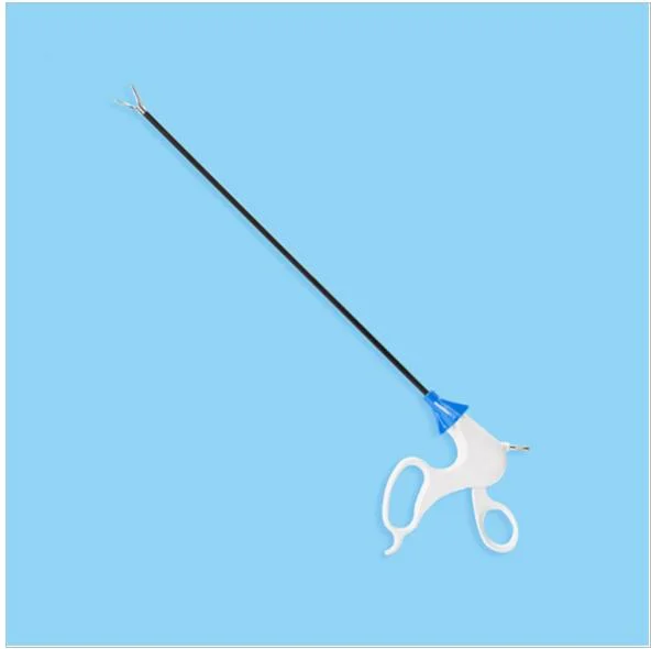 Disposable Laparoscopic Laparoscopic Curved Surgical Needle Holder Forceps Surgical Instruments