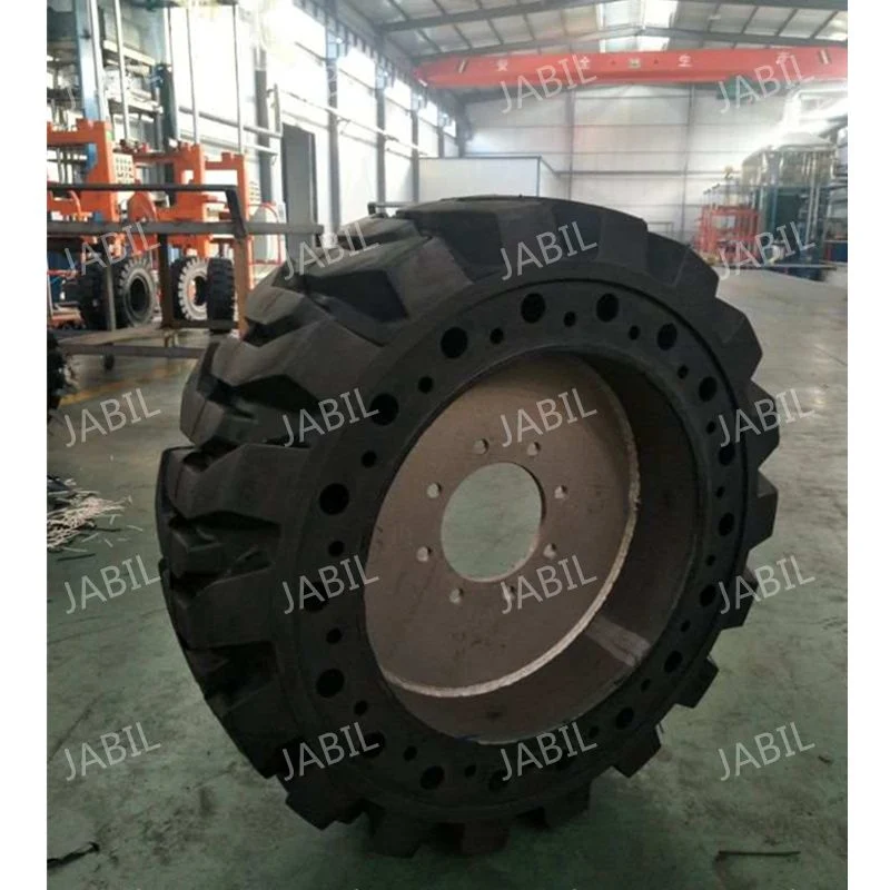 China's Cheap Airless 33X6X11 12-16.5 Safety Explosion Proof Solid Tires for Forklifts