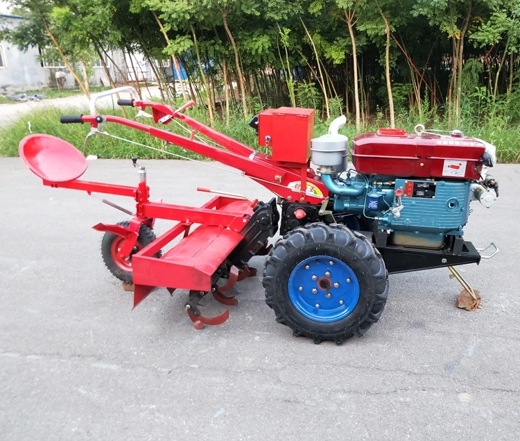 High quality/High cost performance  Multifunctional 12HP 2 Wheel Chinese Walking Micro Hand Tractor