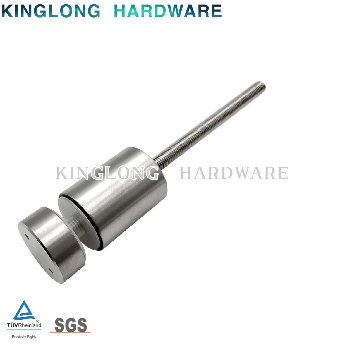 304/316 Stainless Steel Balcony Glass Side Mounted Advertising Nails Stair Fittings Glass Fixing Nails