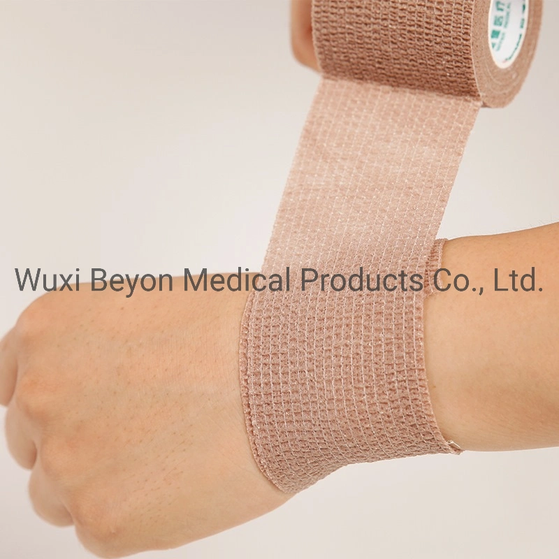 Medical Cohesive Compression Self-Adhering Flexible Protect Body Parts Bandage