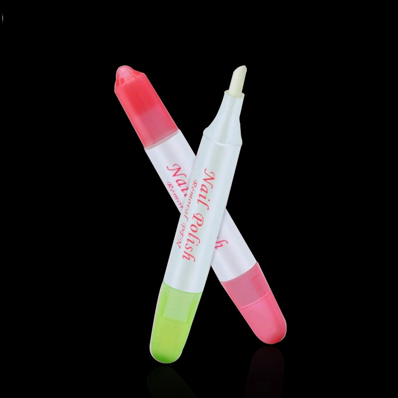 5 Colors Nail Polish Remover Pen Remover Mistakes Cleaner Nail Edge Cleaning Pen with Cotton Tip for Nail DIY Design or Salon