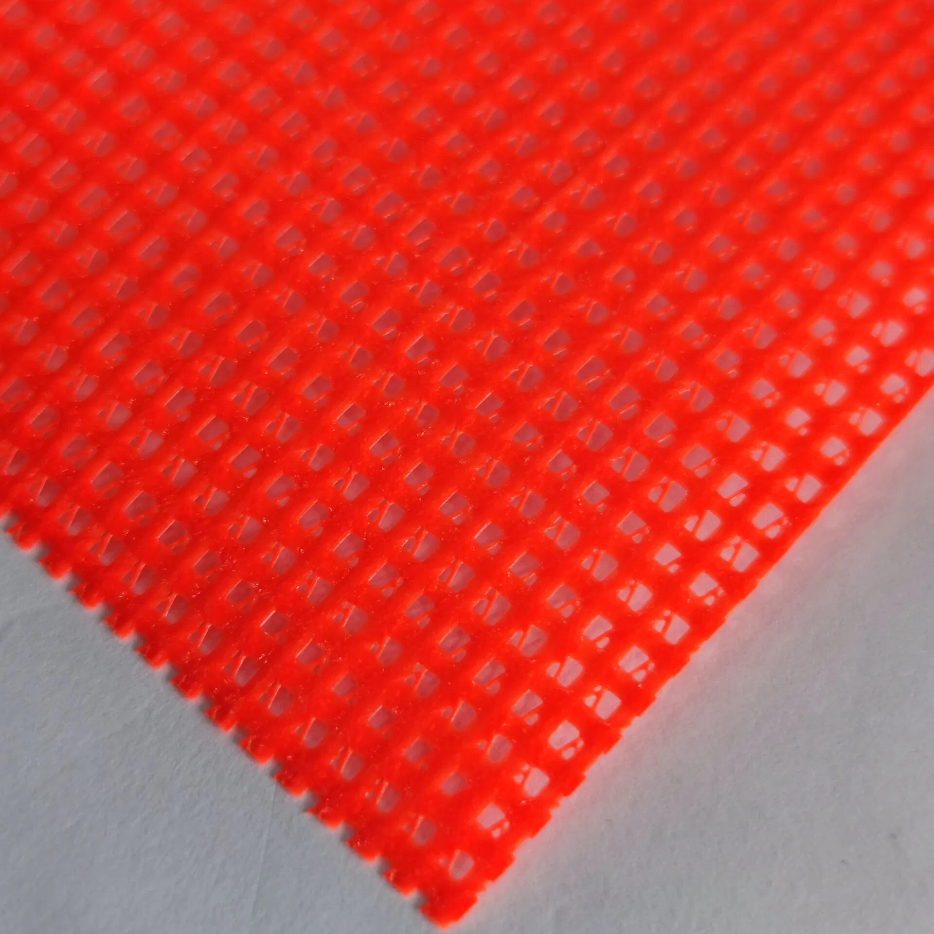 Tear-Resistant and Flame-Retardant PVC Mesh Construction Fabric