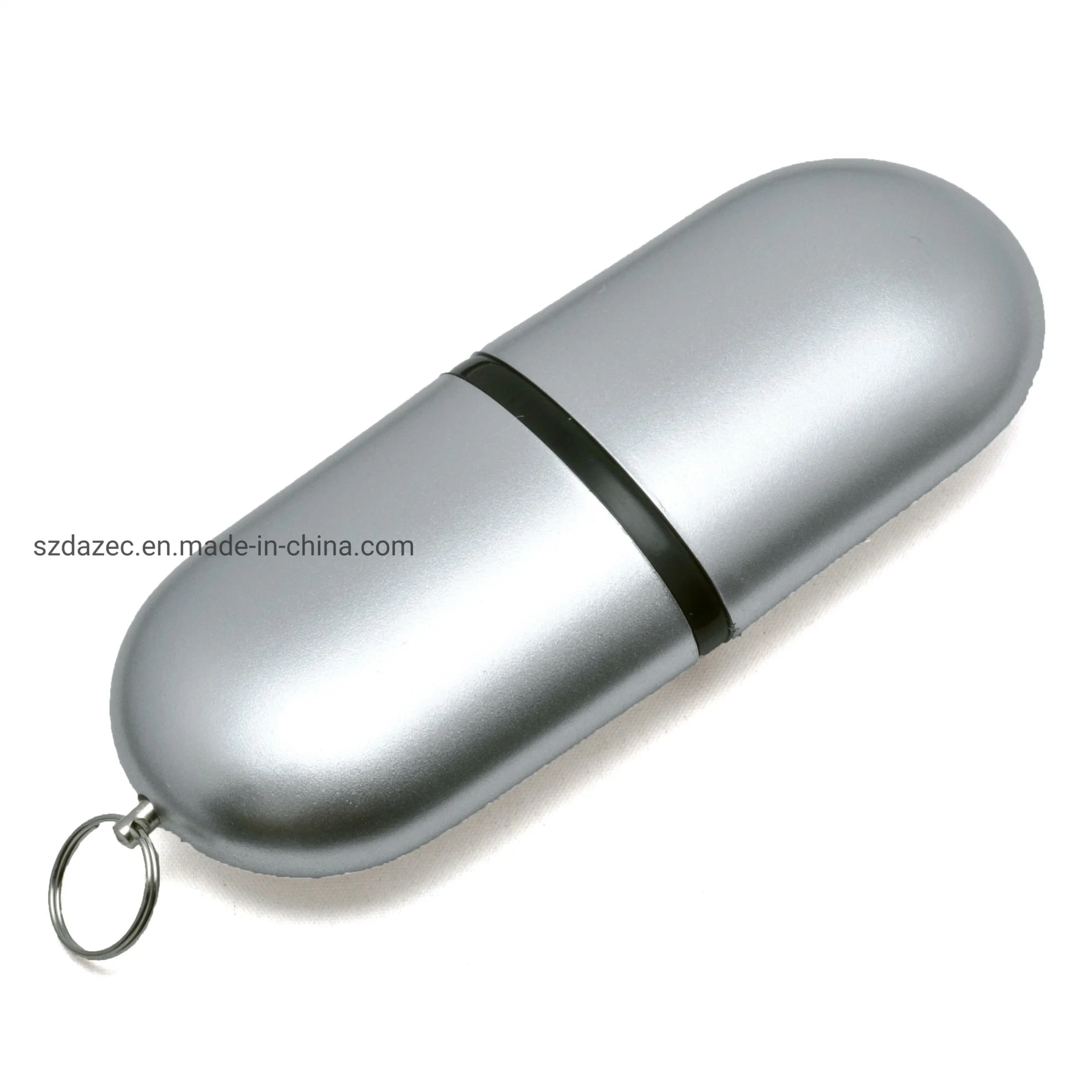 1-256GB Capsule-Shaped USB Flash Disk Color Optioanl with Keyring Full Capacity