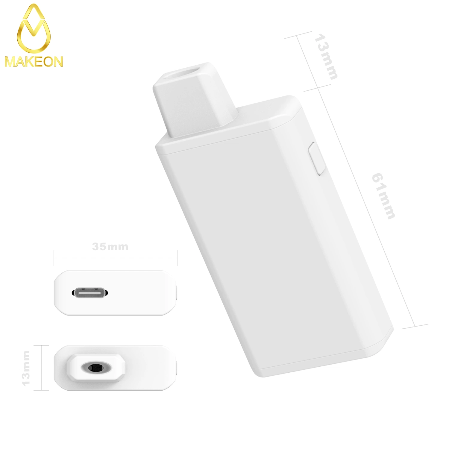 Wholesale/Supplier Rechargeable Disposable/Chargeable Vape Box Device 3gram Pod System350mAh Battery Capacity Any Flavors Empty Electronic Cigarette