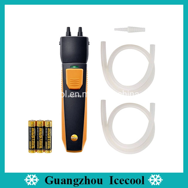 Original Testo 510I Differential Pressure Measuring Instrument No. 0560 1510 with Smartphone Operation