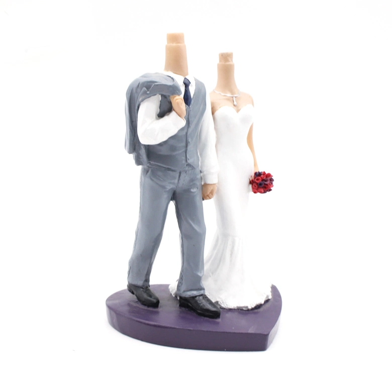 Faça seus próprios dons de Casamento Personalizados Bobblehead Loja novo casal