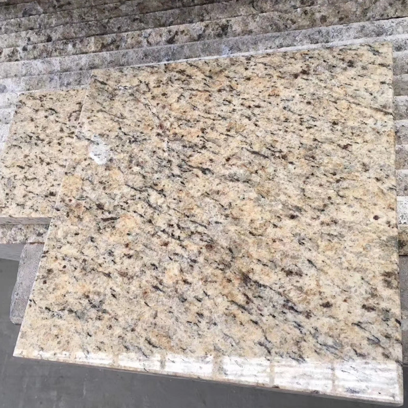 Polished Imperial Gold/Golden Yellow Granite Tiles for Floor, Wall