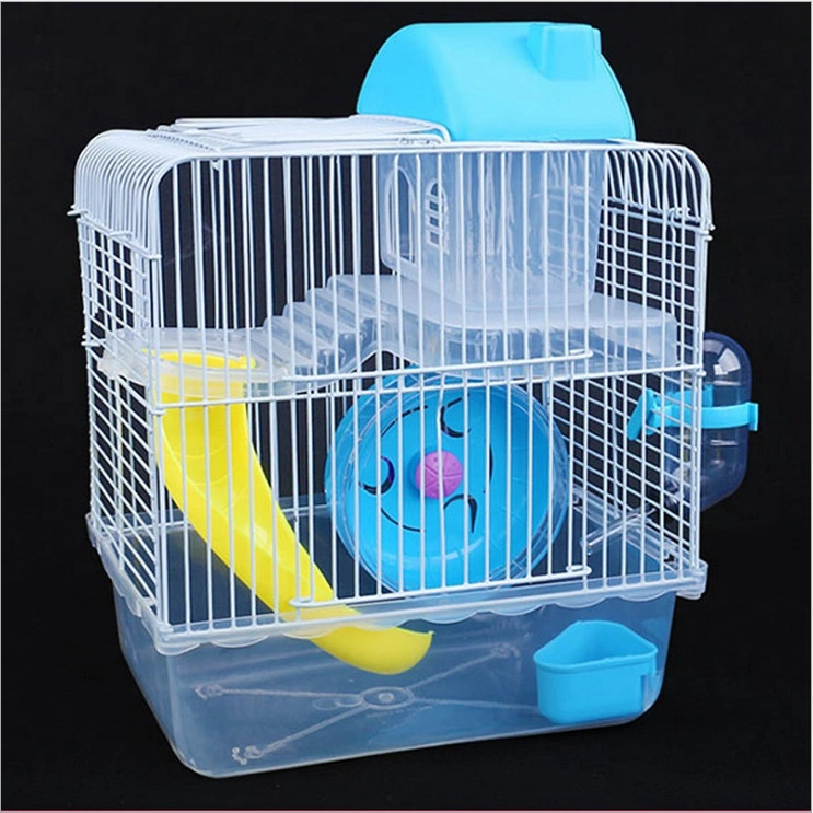 Comercio al por mayor productos de mascotas Pet Pet Pet Carrier jaula Hamster jaula conejo de la casa Accesorios Hamster jaula Casa Cosas de China