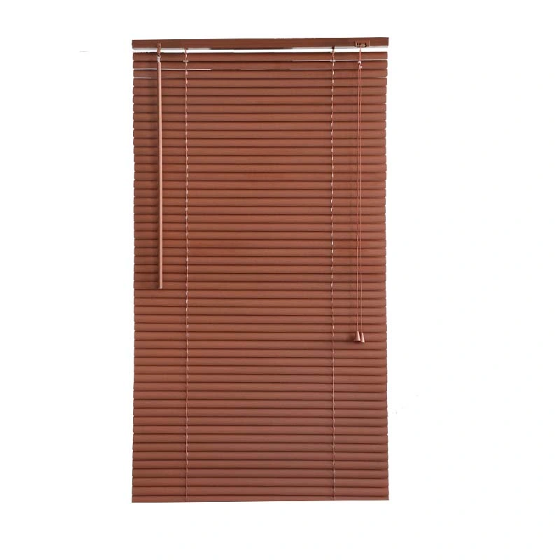 Nuevo color Rosa Corded/Cordless horizontal Veneciano 1" PVC Blinds para Decoración del hogar