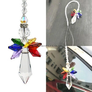 Clear Teardrop Crystal Chandelier Pendants Parts Beads, Hanging Crystals for Chandeliers