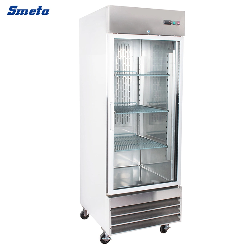 مطبخ SMAD Commercial 115V مع ثلاجة ذات باب صلب من الفولاذ المقاوم للصدأ