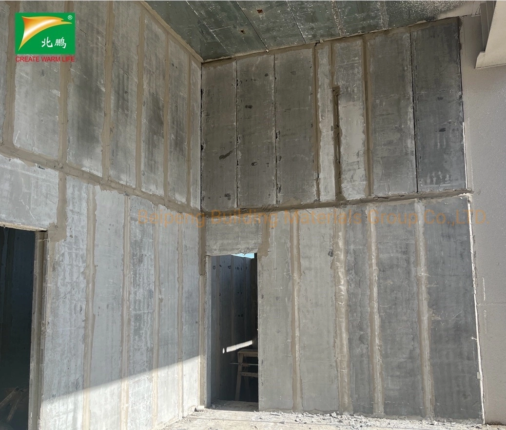 Fibre Cement Sandwich Pane Lightweight Concrete Panels Prefabricated Exterior Wall