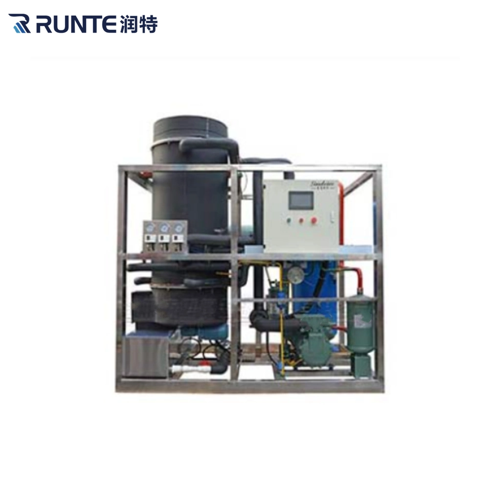 Runte Aquatic Product Processing and Preservation 5 Tons Tube Ice Maker Packaging Machine Price