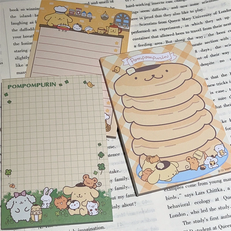 Cute Note Pad, Student Pudding Dog Book, Paper Making Book, Tearable Book, Non Adhesive Ins Style Student Large Notepad