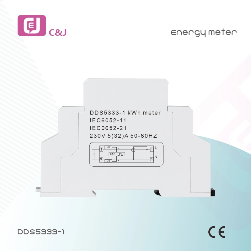 Low Voltage Single Phase DIN-Rail Electronic Energy Meter