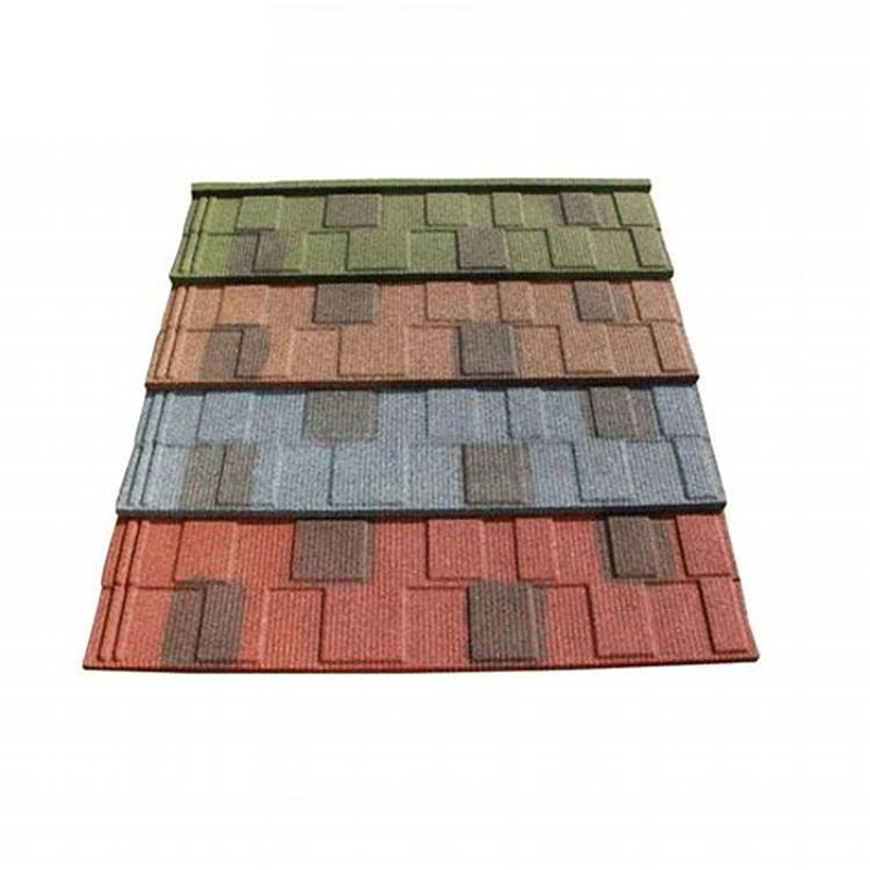 Roman Style Aluminum Zinc Purple Late Material Color Roofing Tiles Painted Metal Clay Roofing Sheets