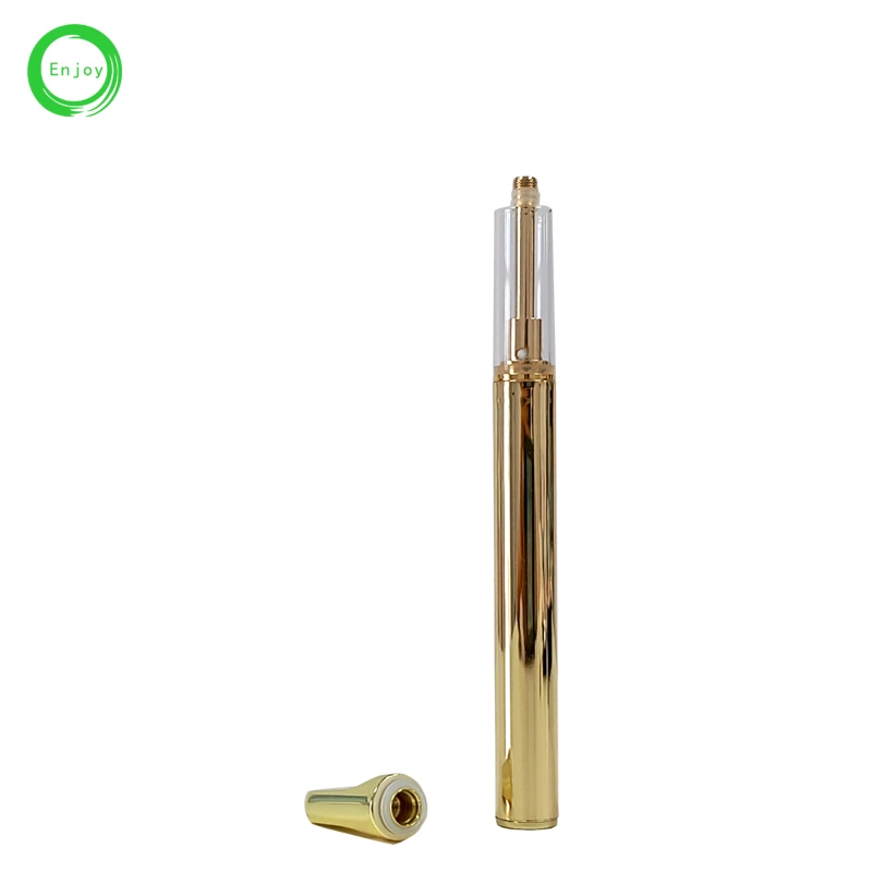 Custom Auto Draw Ceramic Golden Disposable Delta D9 Oil Cart Vaporizer Vape Pen 1.0ml Rechargeable for Thick Oil