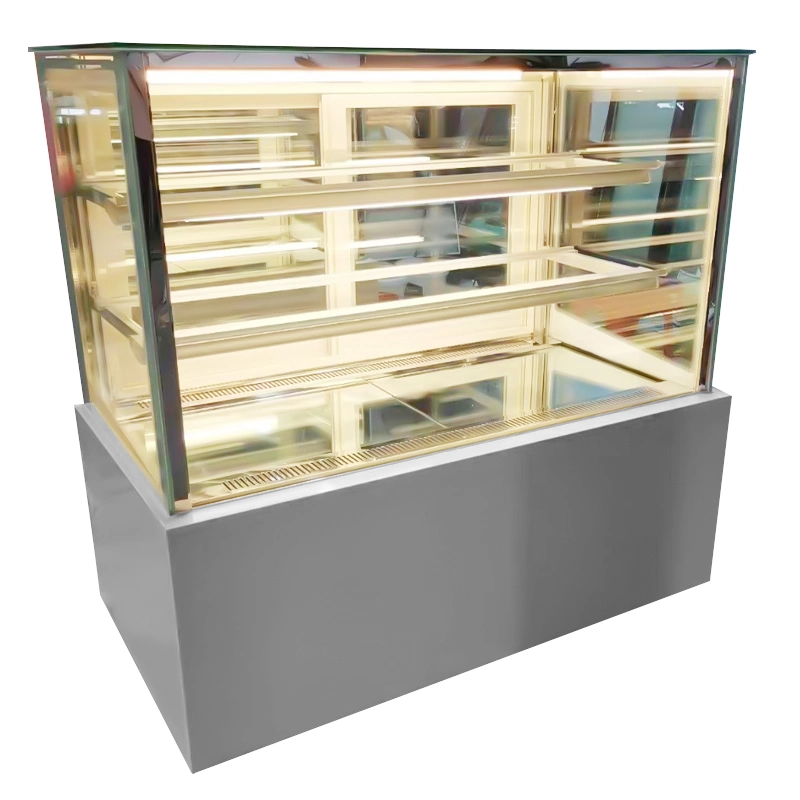 Best Quality Counter Top Cake Display Refrigerator Cake Showcase Price / Acrylic Bakery Display Stand