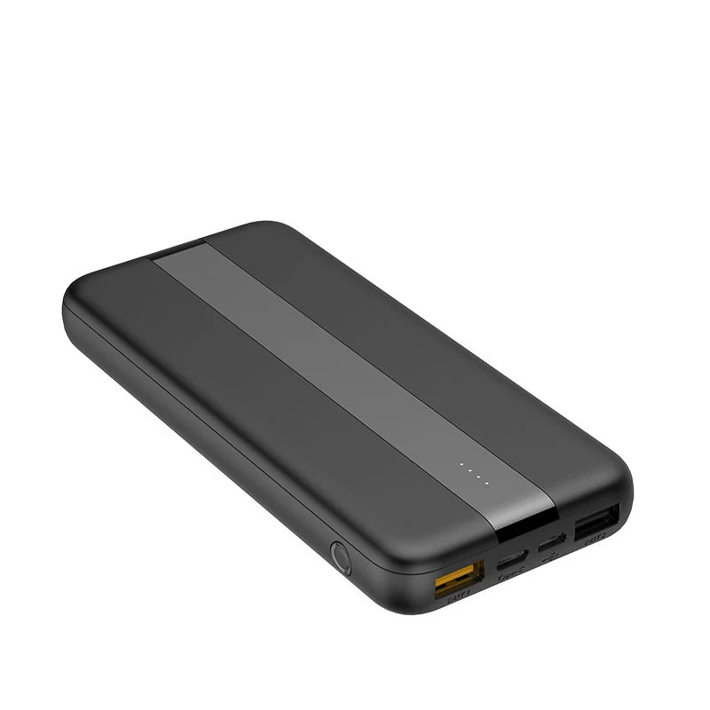 Новое исполнение портативного зарядного устройства QC Power Bank 10000 мА/ч для мобильных устройств Phone Type-C Power Bank QC Fast Charging Power Bank