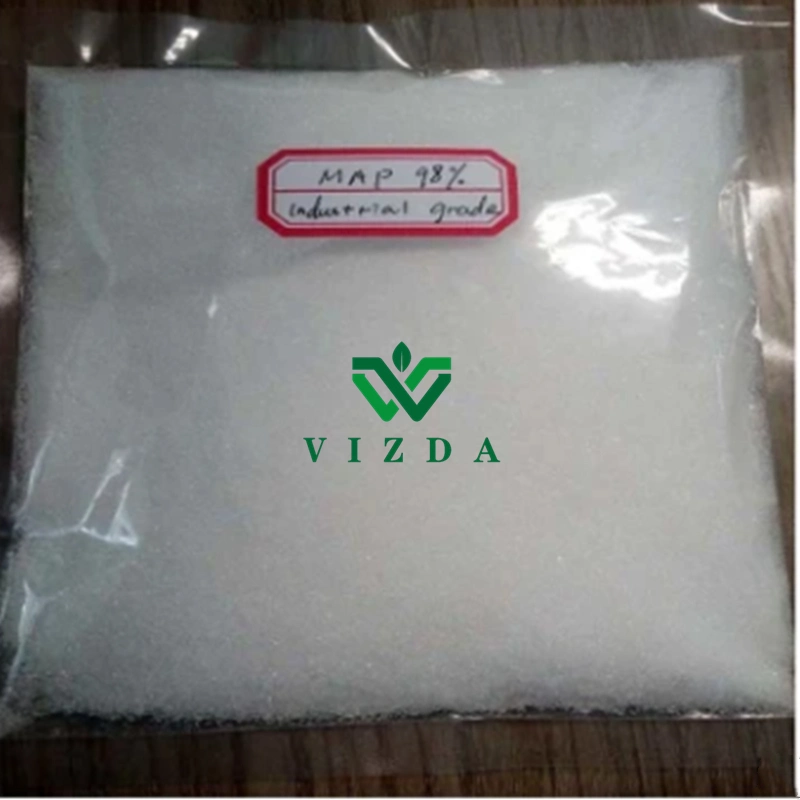 Map 12-61-0 Industrial Grade White Crystal Powder Monoammonium Phosphate