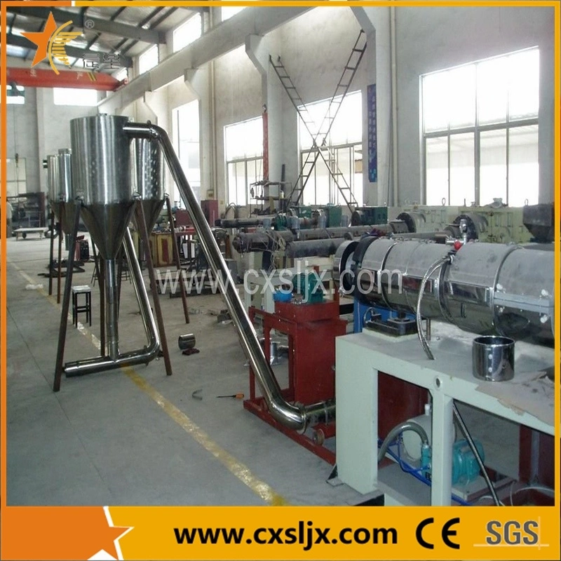 Automatic Face Cutting WPC/PVC Pellets Extrusion Line