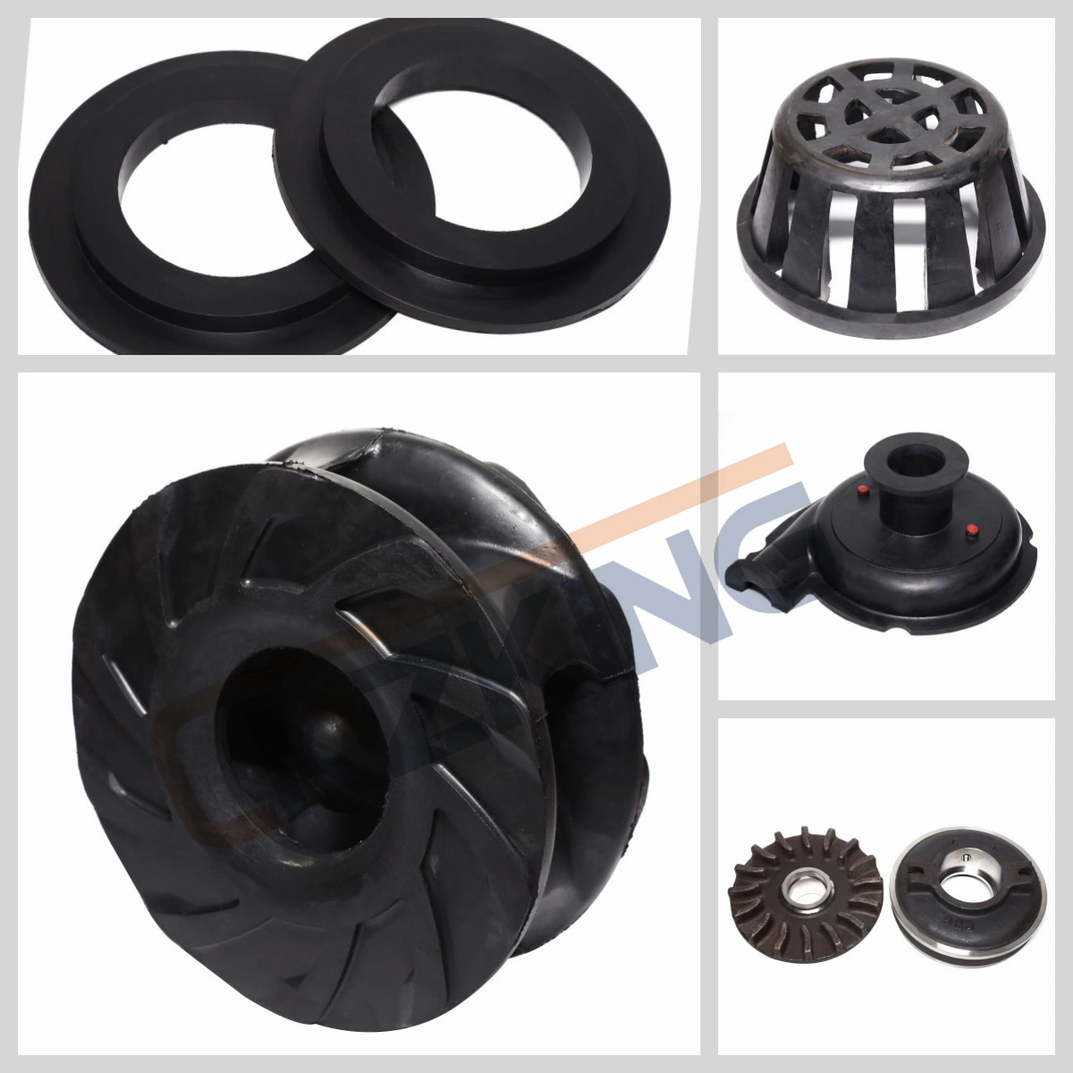 Slurry Pump Parts for Mineral Process Cyclone Clarrifier Abrasive Slurry Pump and Mud Pump