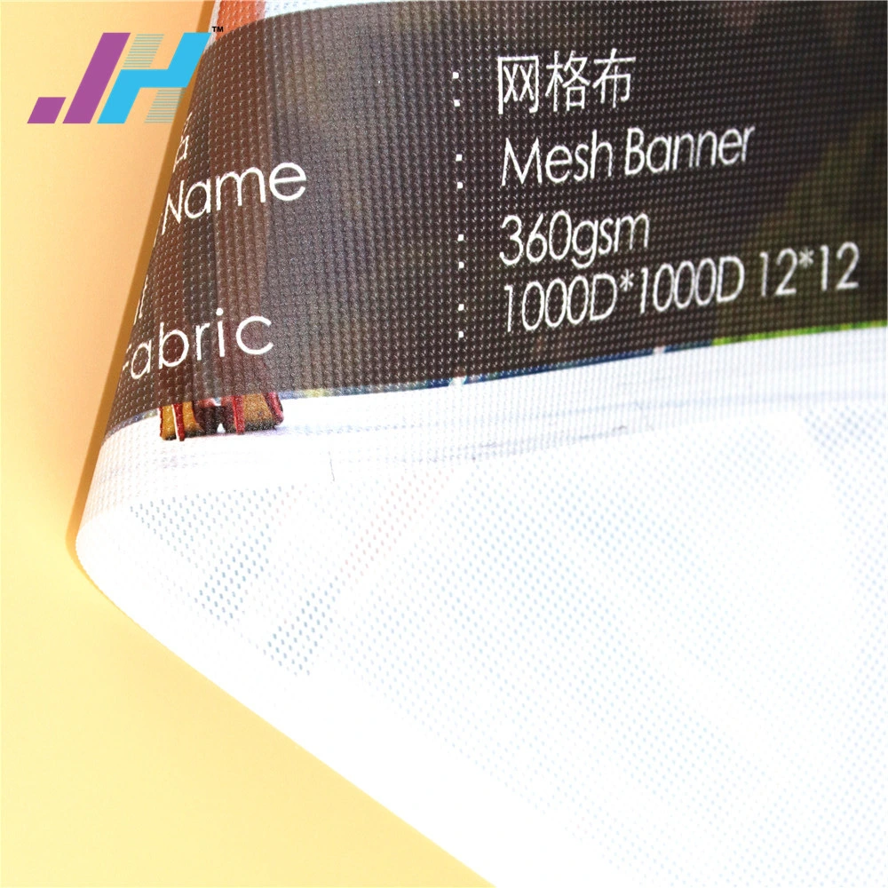 Good Physical Strength White PVC Premium Mesh Flex Banner