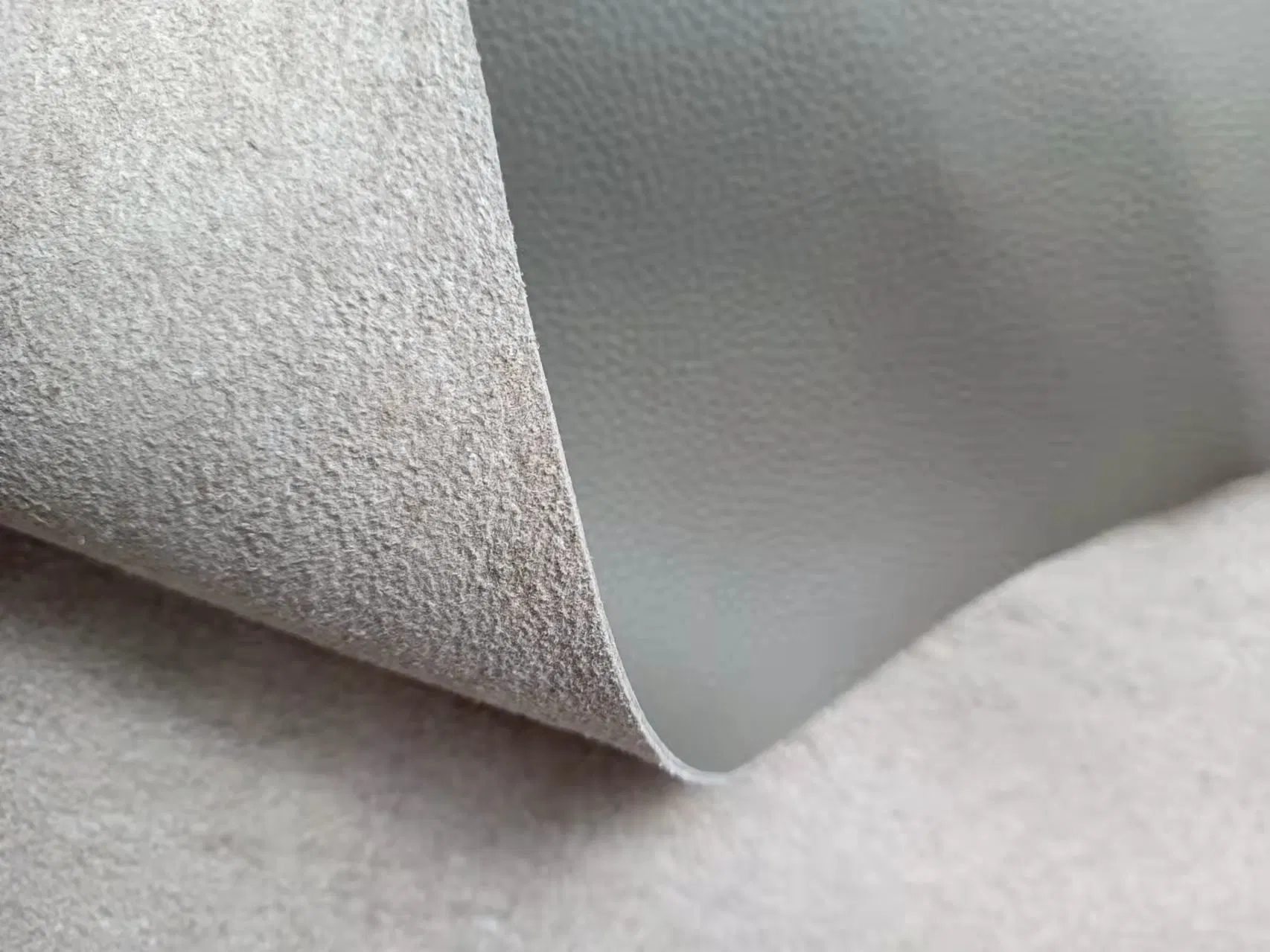 Pronto sofá de couro tecido colorido