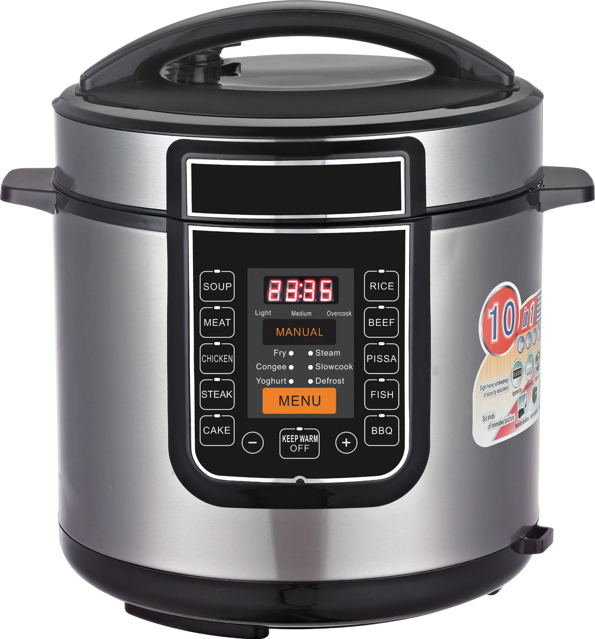 New Arrival Hot Sale Kitchen Appliance Chinese Factory Electric Pressure Cooker Rice Cooker