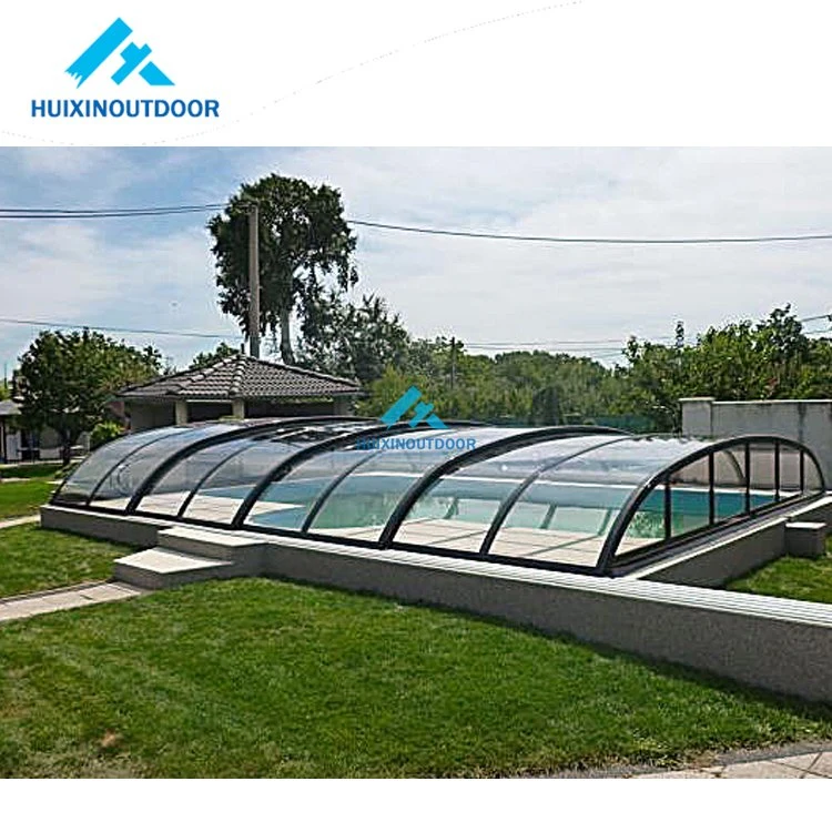 Drain Insulation Tempered Glass Cover Pool Swimming Aluminum