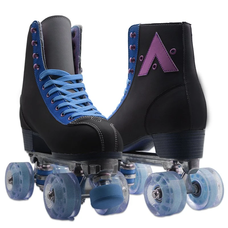 Wholesale/Supplier High quality/High cost performance  Four Wheel Skates One-Piece Aluminium Alloy Frame Adult Roller Skates