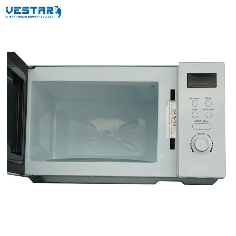 20L Mechanical Control 700W Glass Cheap Microwave Oven for Home