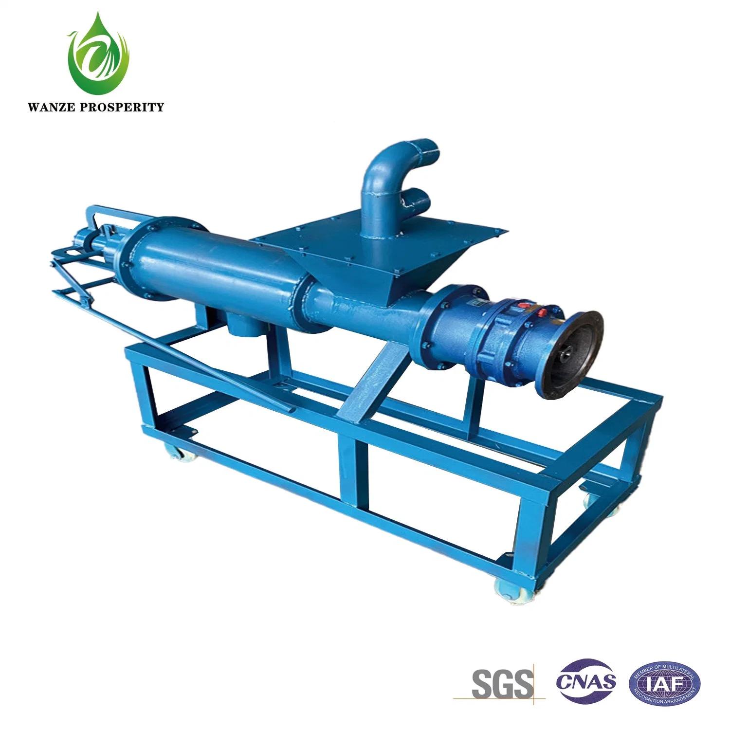 Pig Manure Processing Machinery Spiral Dry Wet Separator