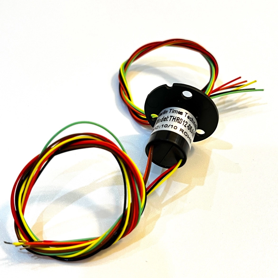 6 Wires Miniature Capsule Slip Ring for Cable Reel Use